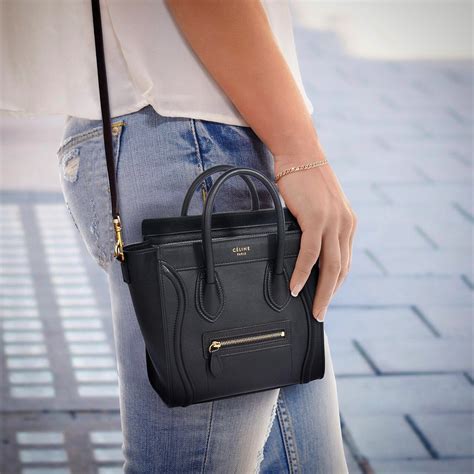 bags similar to celine nano|Celine nano luggage shoulder bag.